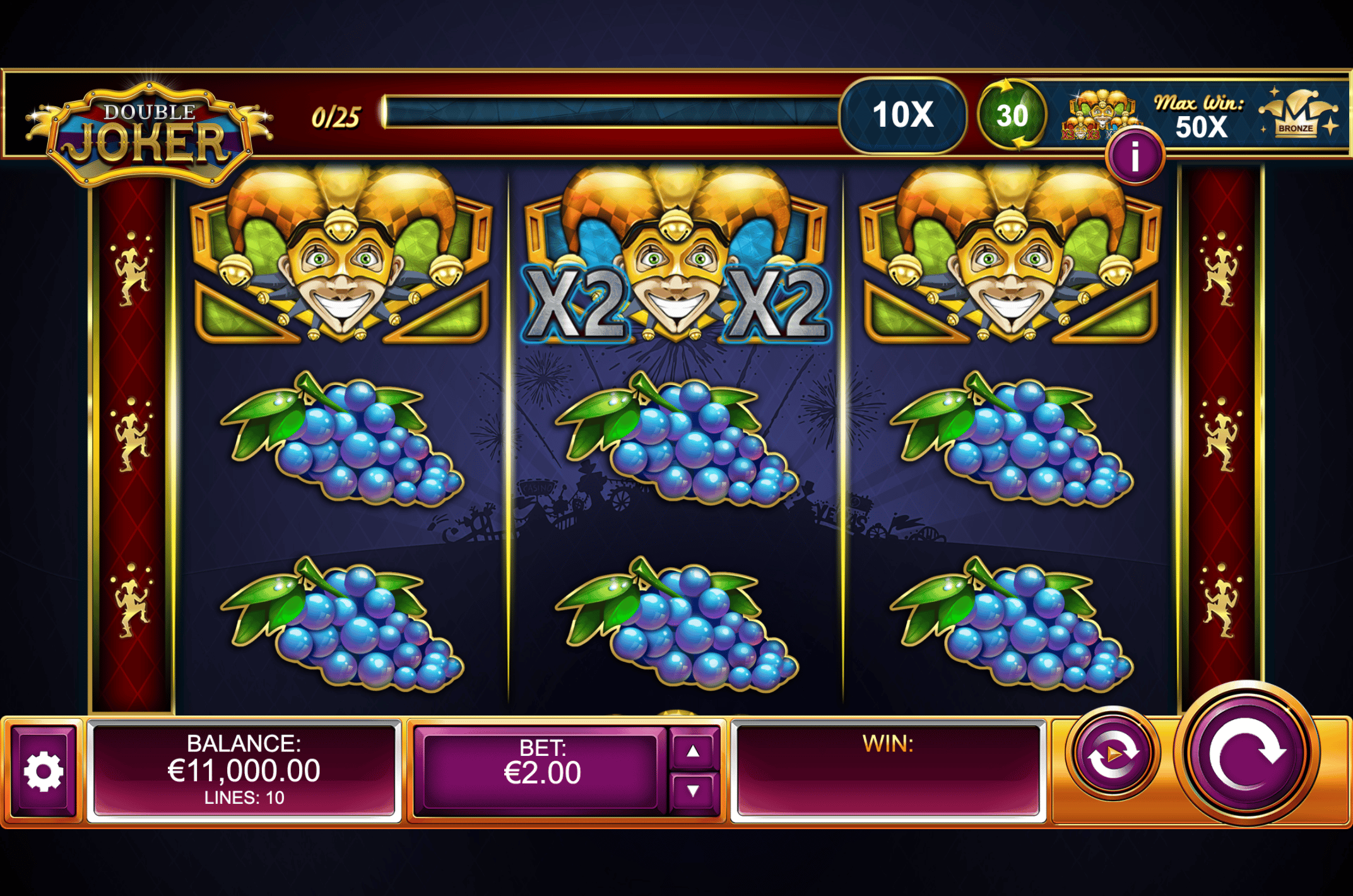 Double Joker fruit machine