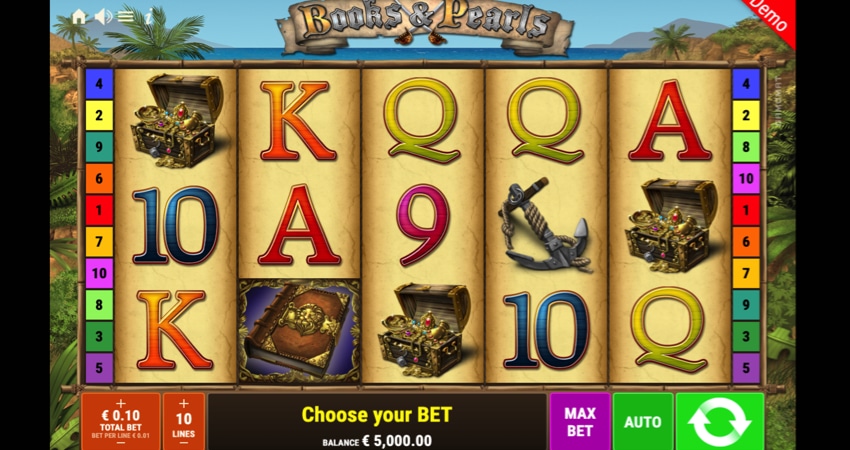 Books and Pearls Slot Game