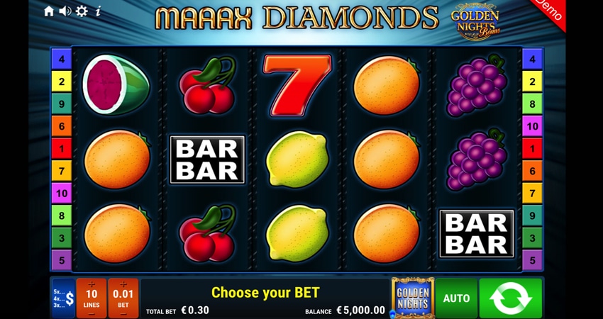 Maaax Diamonds Slot Game