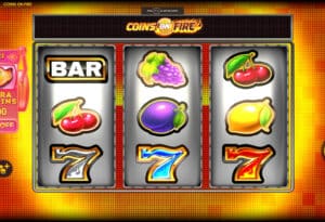 Coins on Fire slot game