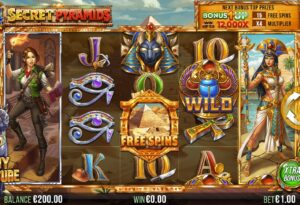 4 Secret Pyramids slot game - 4ThePlayer