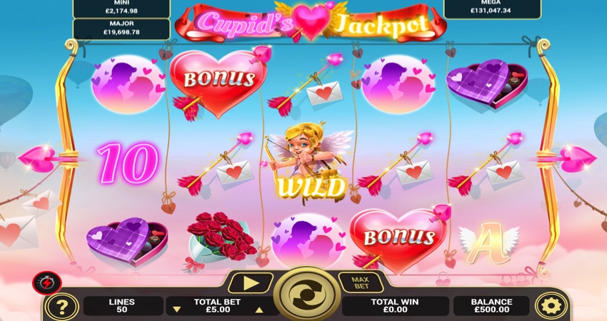 Cupid's Jackpot slot game