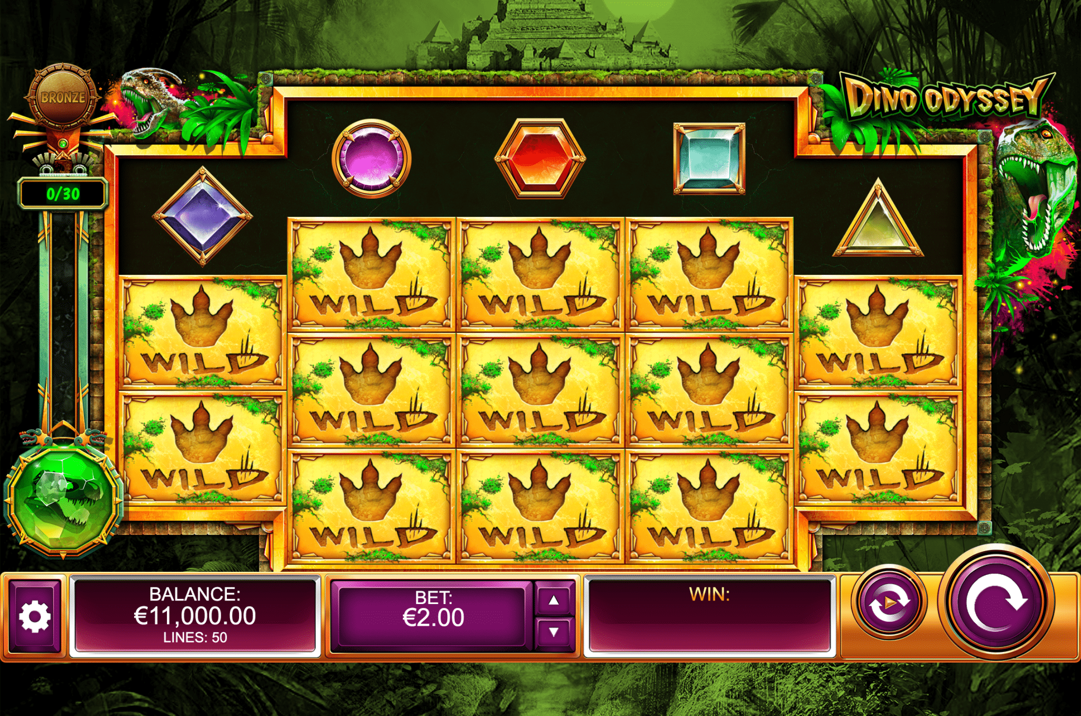 Dino Odyssey slot game