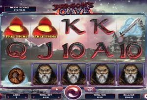Dragon's Cave slot game