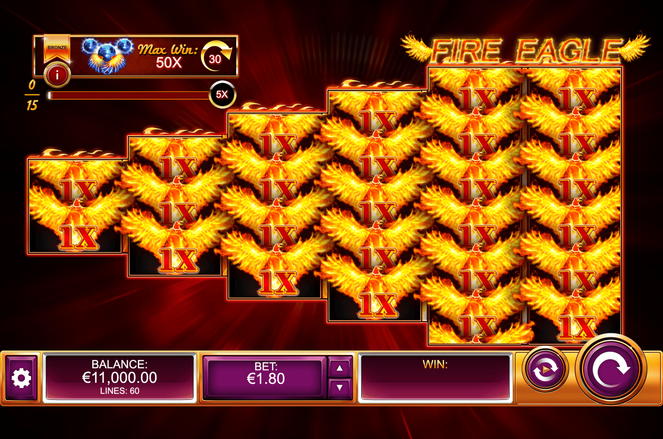 Fire Eagle slot game - kalamba games