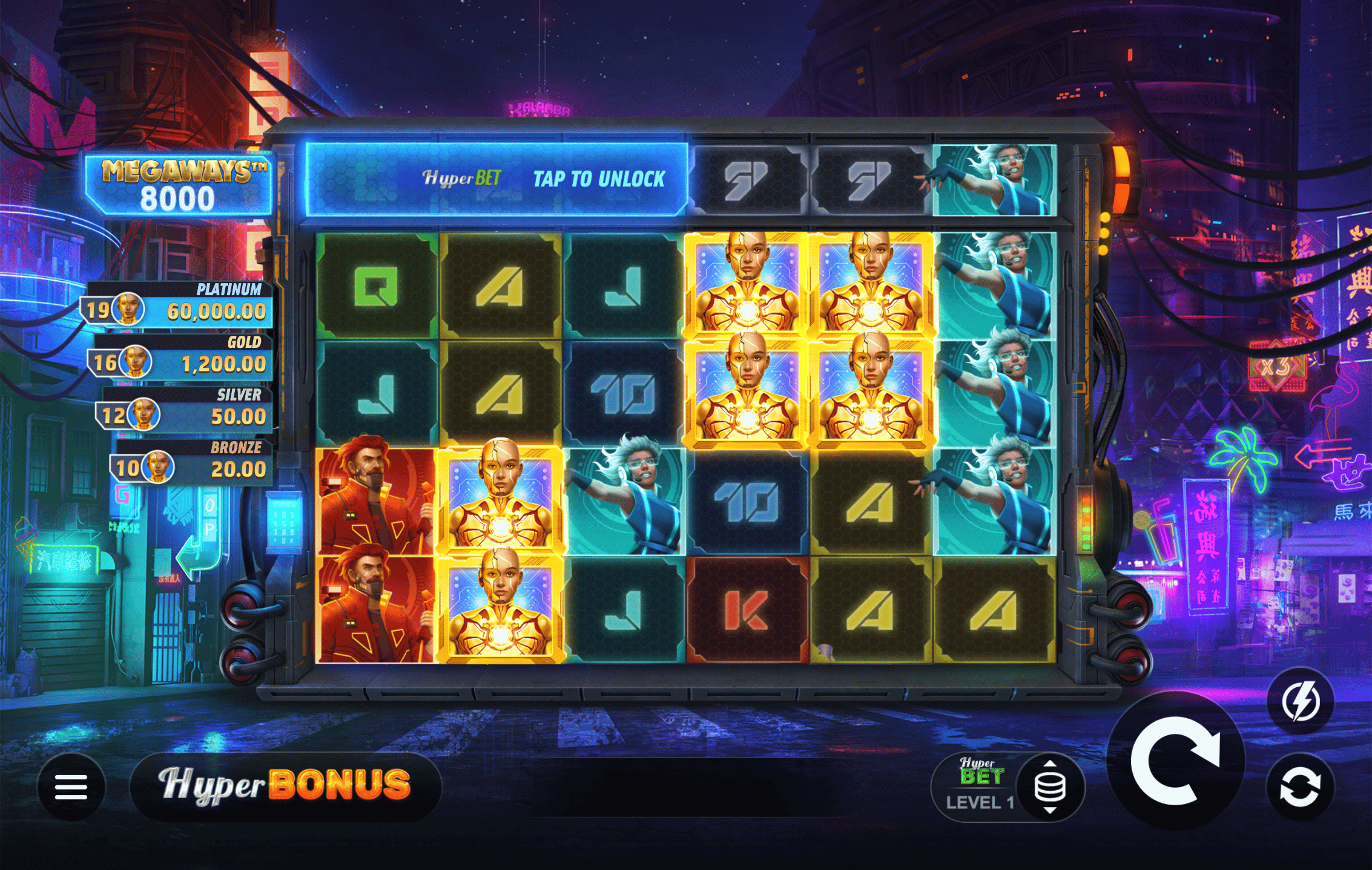 Machina Reloaded Megaways slot game