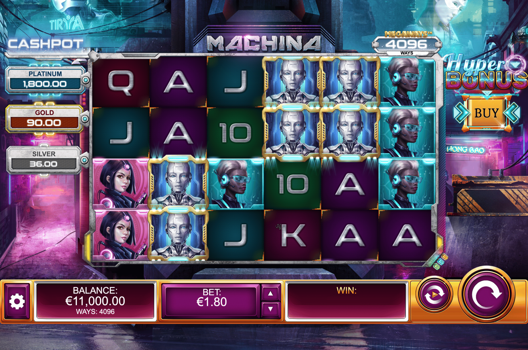 Machina slot game