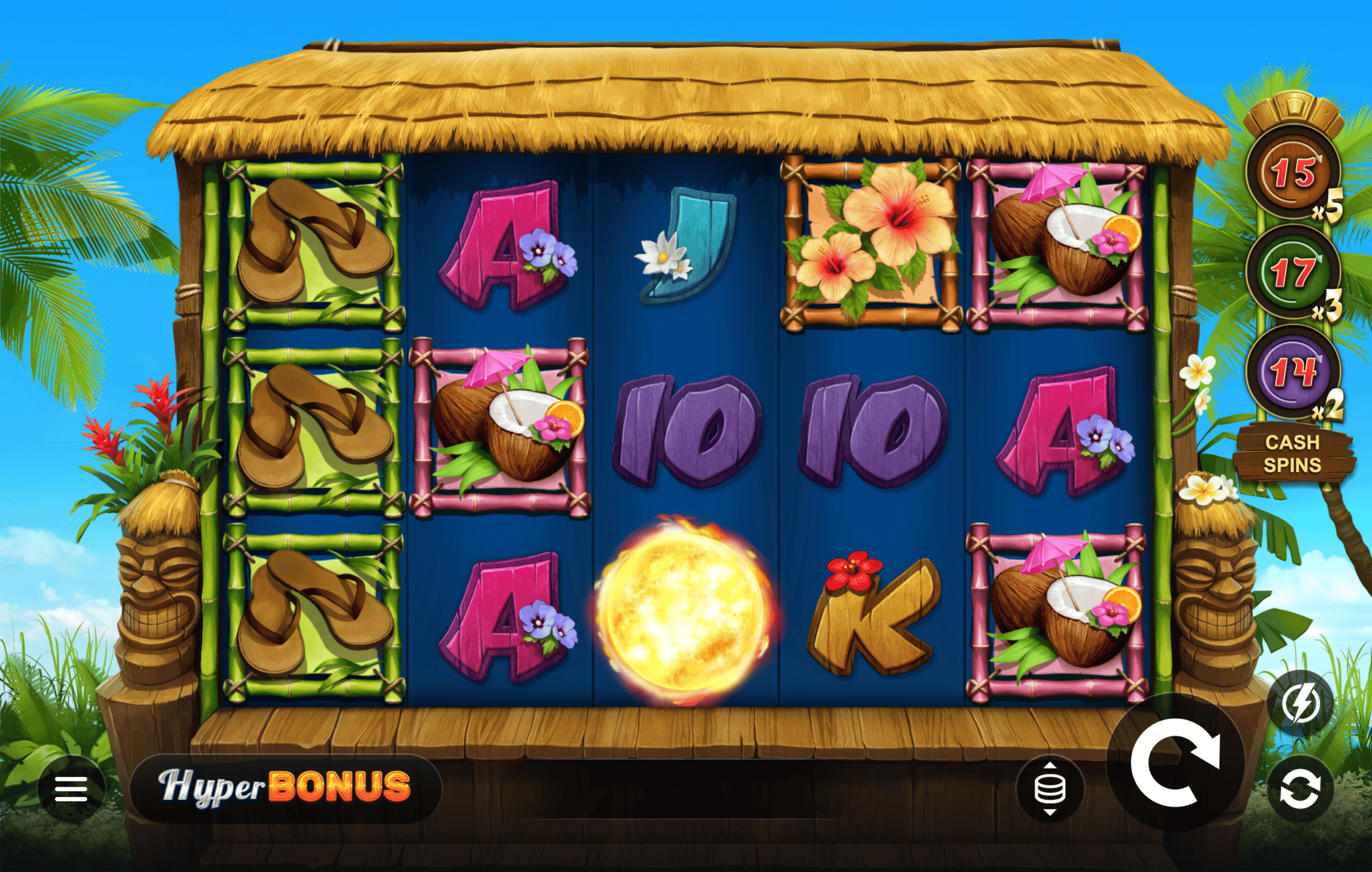 Maui Millions slot game - kalamba games