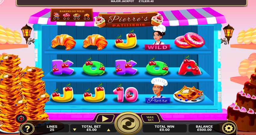 Pierre's Patisserie slot game