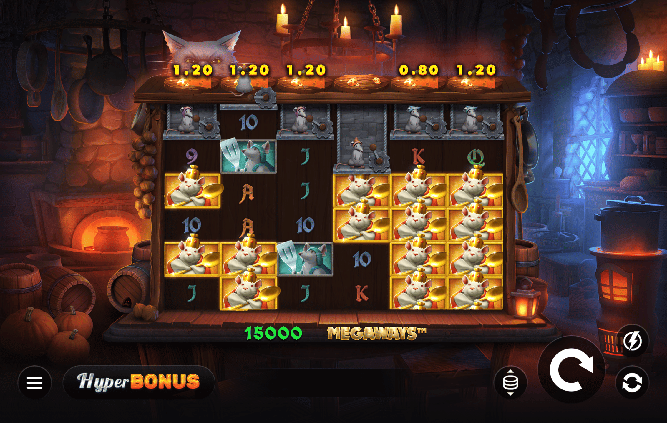 Rumble Ratz Megaways slot game