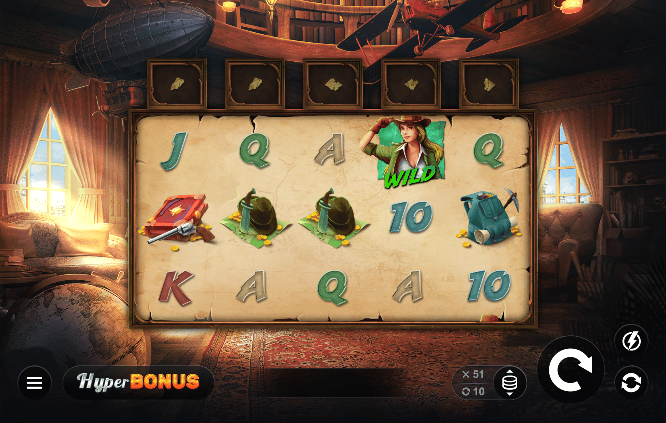 Sadie Swift: Guns'n Glyphs slot game