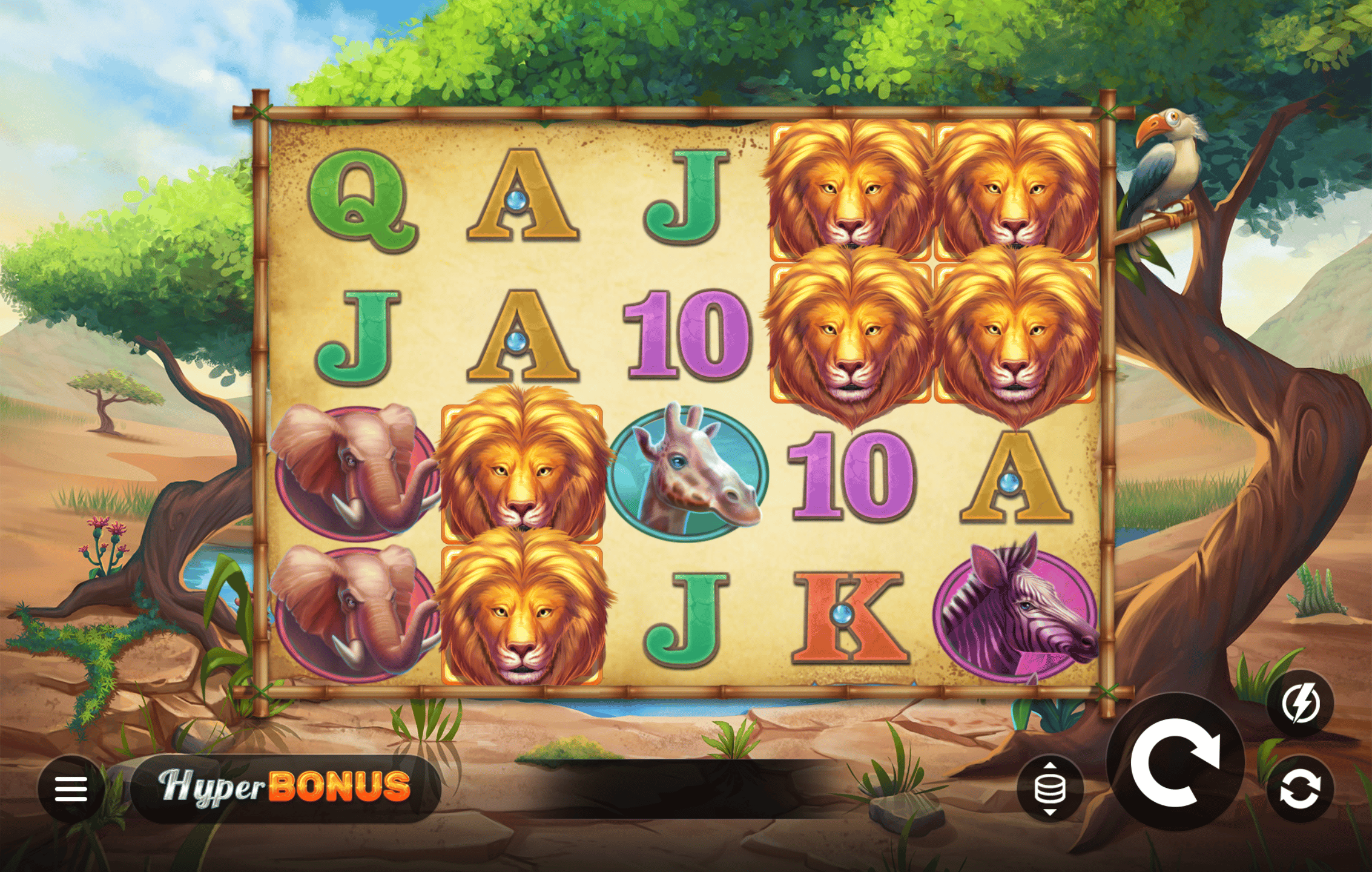 Safari Chase slot game