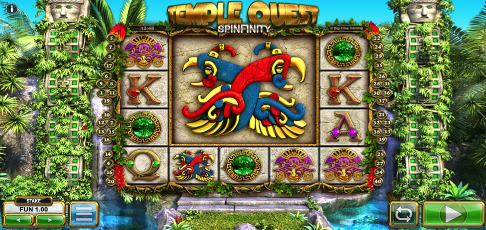 Temple Quest Spinfinity slot game