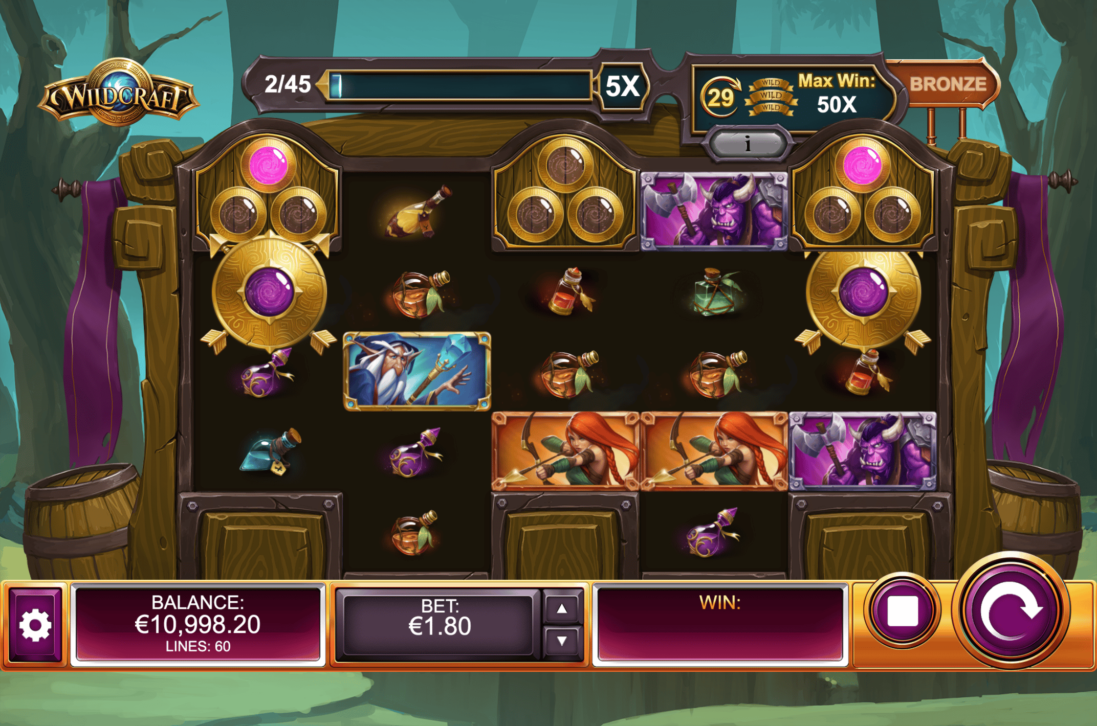 Wildcraft slot game