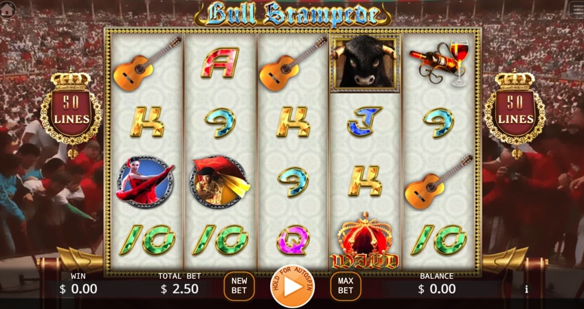 Bull Stampede slot game