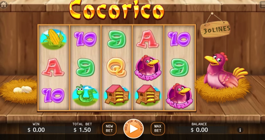 Cocorico slot game