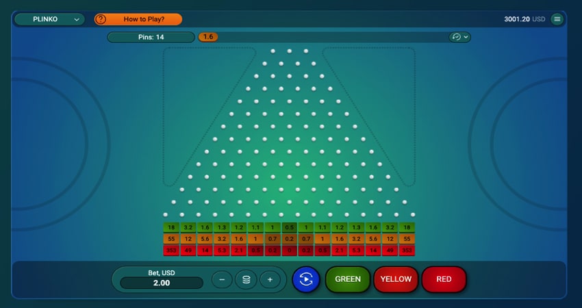 Plinko Casino Game - Spribe