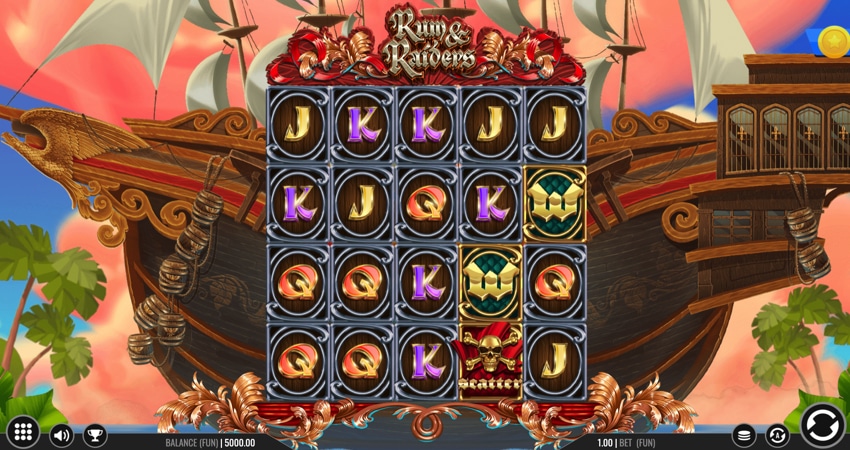 Rum and Raiders slot game