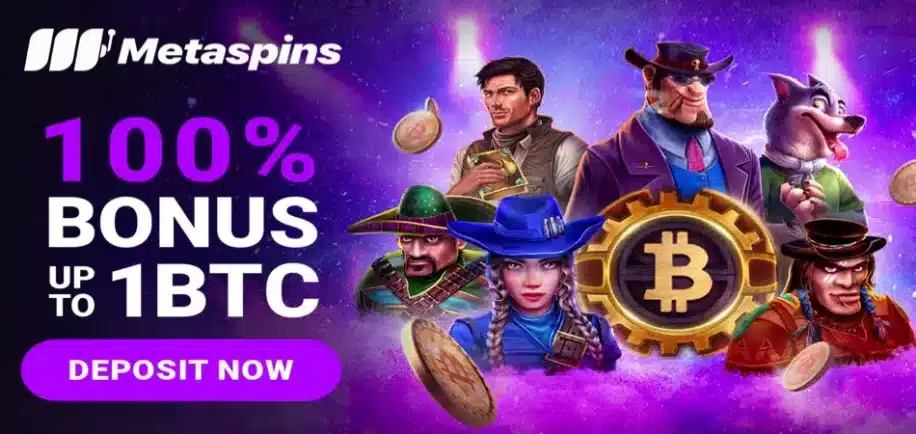 1 BTC Bonus in Metaspins