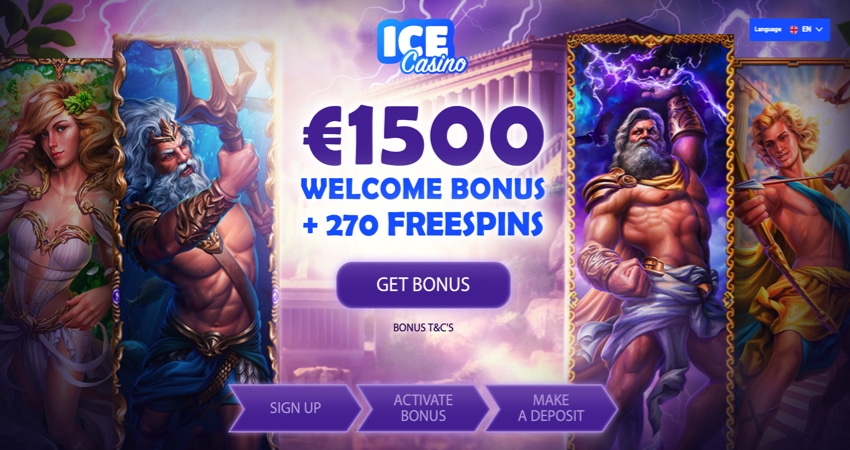 Ice Casino free spins bonus code