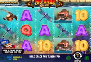 Big Bass Splash slot game