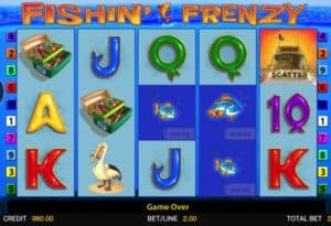 Fishin Frenzy slot game