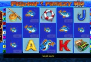 Fishin Frenzy Big Catch Jackpot King slot game
