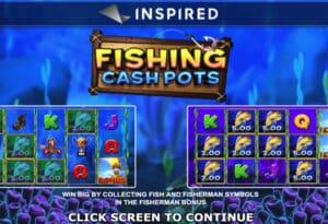 Fishing Cash Pots slot features