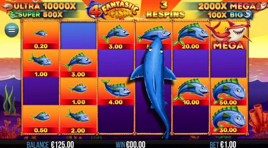 4 fantastic fish video slot