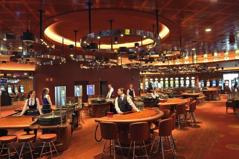 Grand Casino Brussels interior design