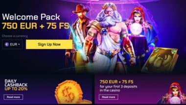 JustBit 75 Free Spins for EU
