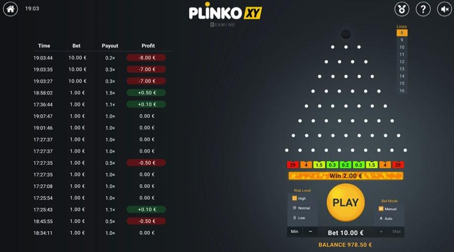 Plinko XY Game