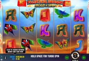 Floating Dragon Hold and Spin slot game