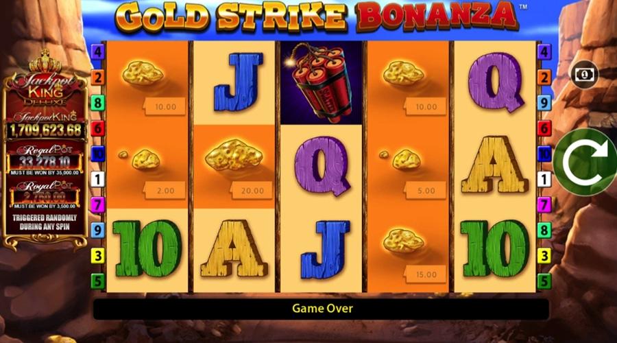 Gold Strike Bonanza slot game