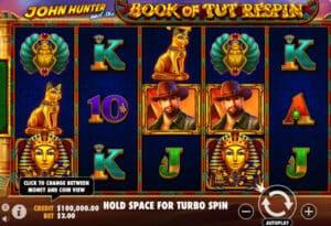 John Hunter and the Book of Tut slot game