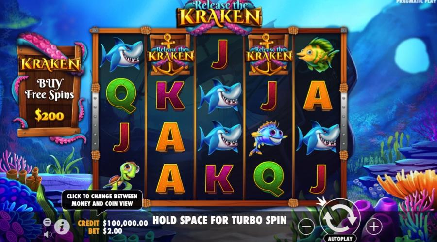 Release The Kraken slot game