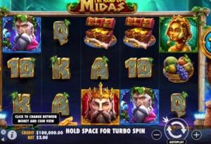 The Hand of Midas slot game