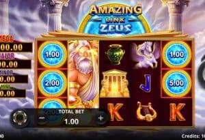 Amazing Link Zeus slot game