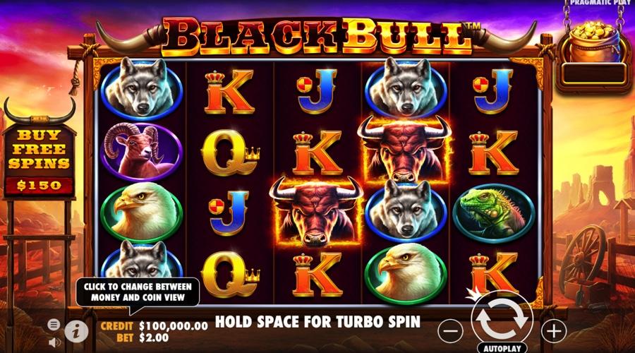 Black Bull slot game