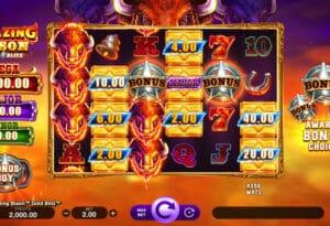 Blazing Bison Gold Blitz slot game