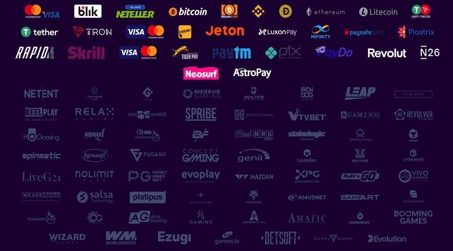 Foxyplay payments & providers