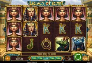 Legacy of Egypt slot game