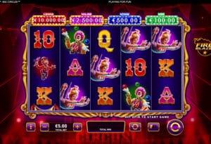 Mega Fire Blaze: Big Circus slot game