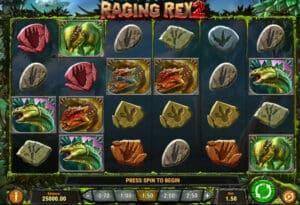Raging Rex 2 slot game