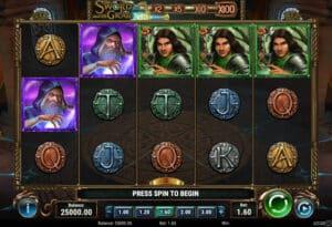 The Sword and The Grail slot game