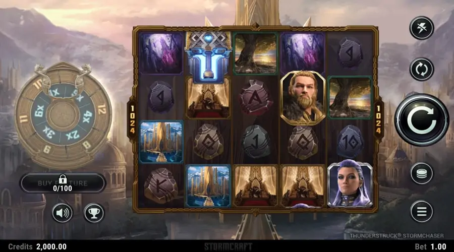 Thunderstruck Stormchaser slot game