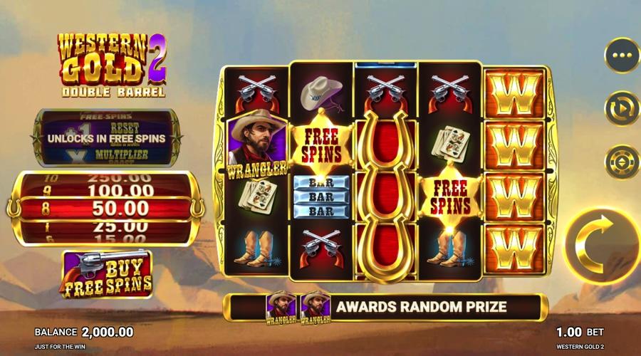 Western Gold 2 slot game