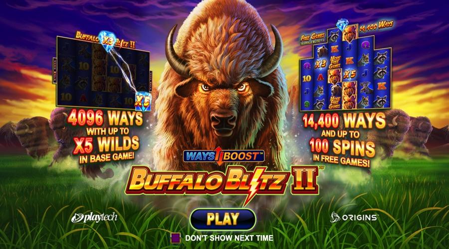 Buffalo Blitz 2 slot features