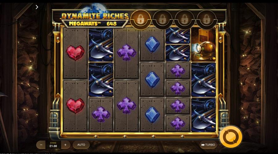 Dynamite Riches Megaways slot game