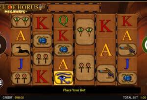 Eye of Horus Megaways Jackpot King slot game